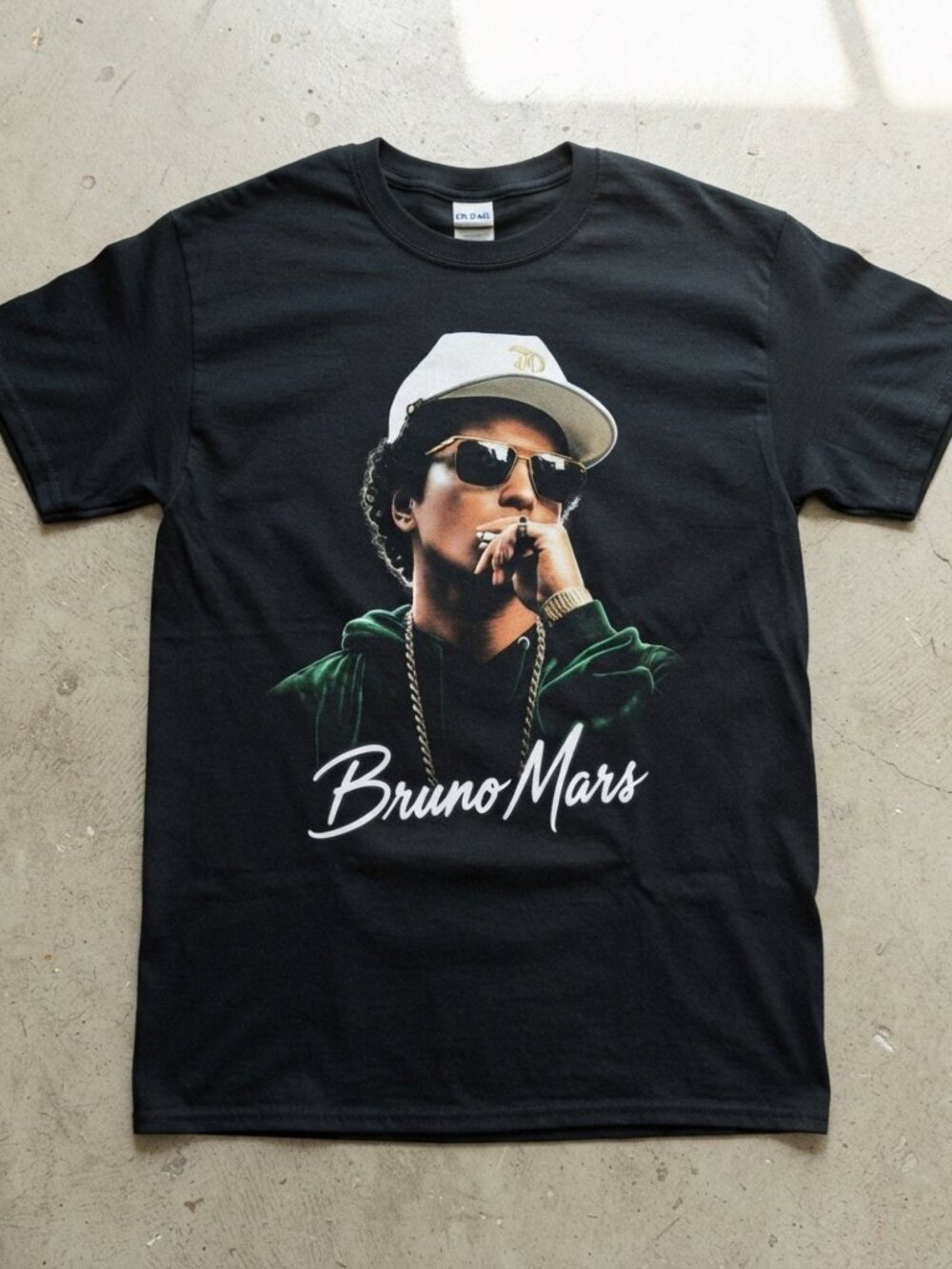 Bruno Mars Portrait Graphic T-Shirt